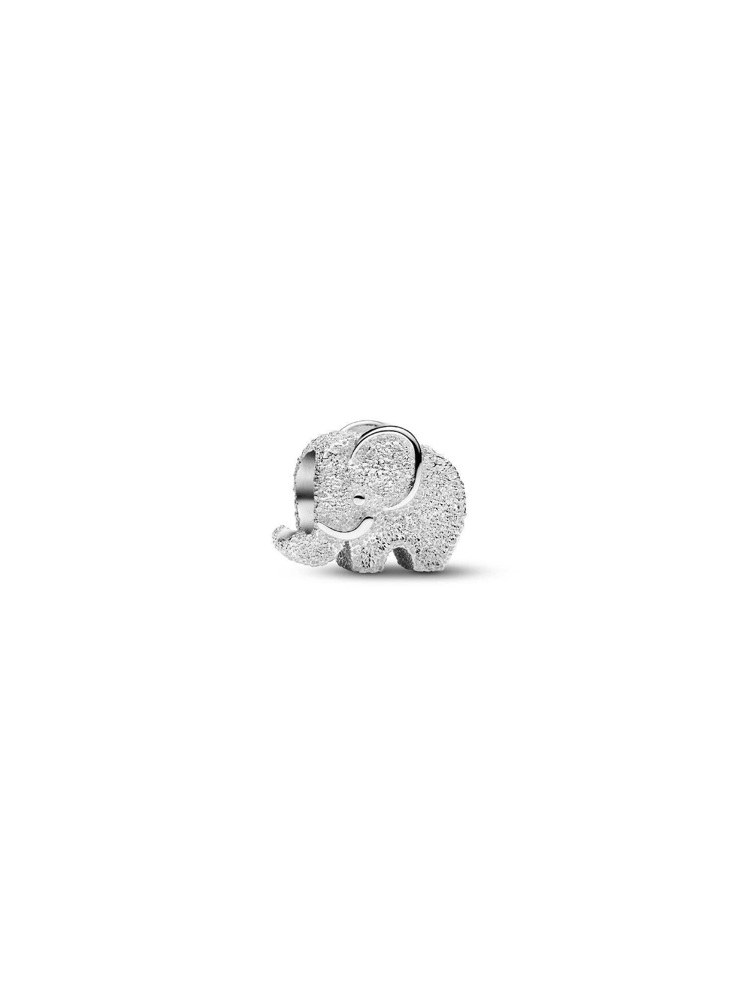 Mini talisman cu elefant texturat