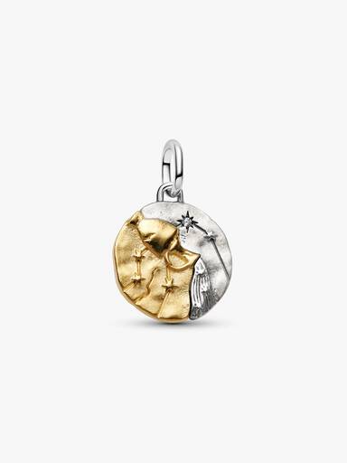 Talisman de tip medalion cu semnul zodiacal Vărsător