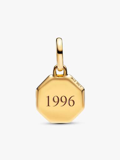 Mini talisman de tip medalion albastru inscripționabil
