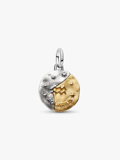 Talisman de tip medalion cu semnul zodiacal Vărsător