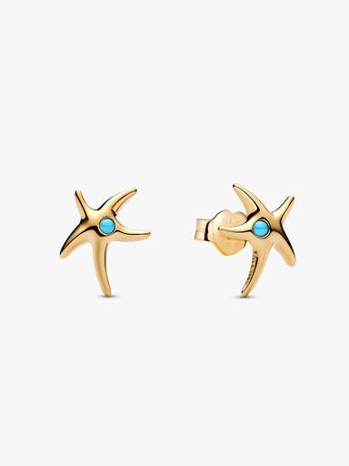 Cercel tip ear cuff cu efect circular