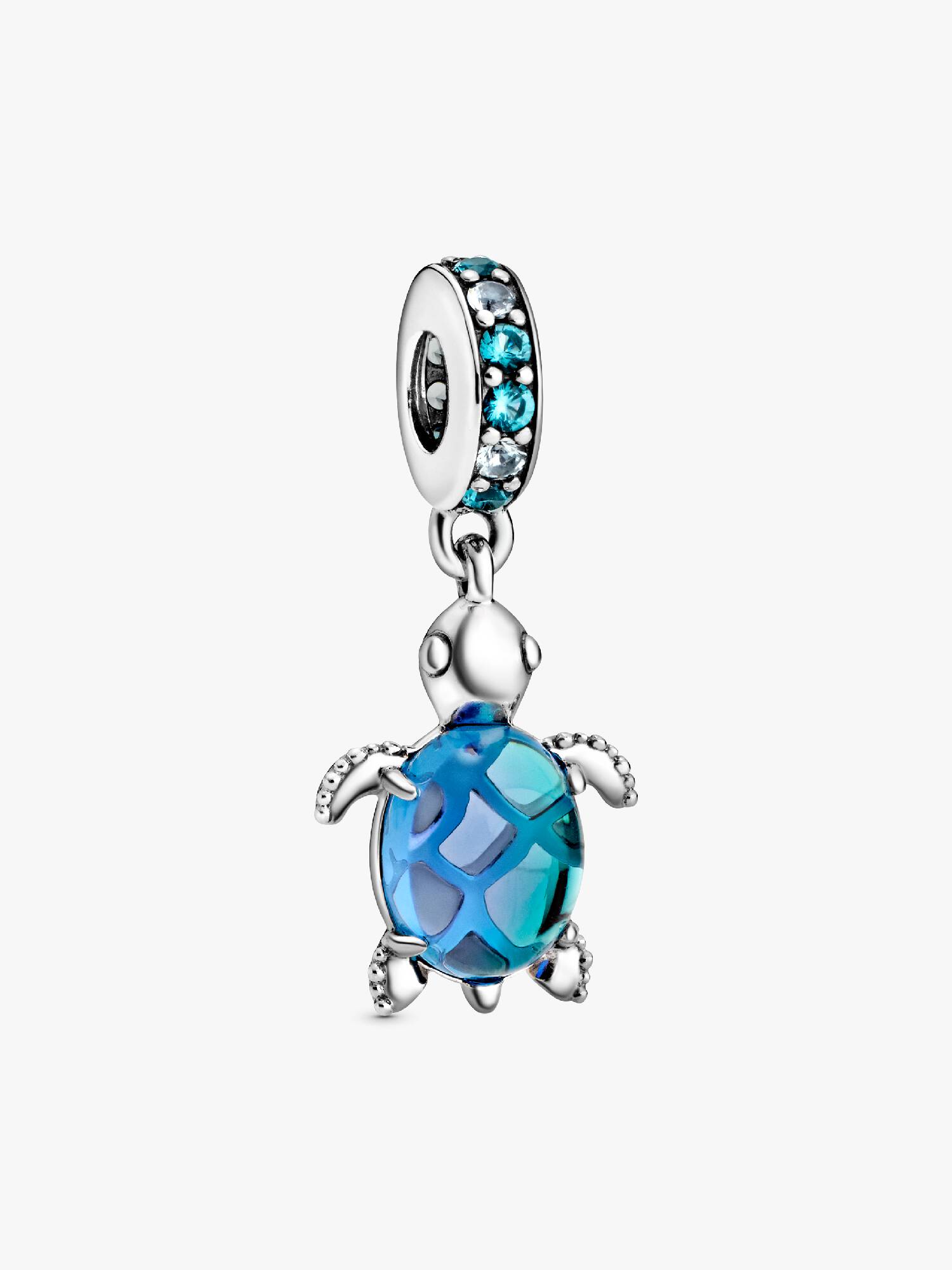 Talisman de tip pandantiv în formă de broască țestoasă de mare din sticlă de Murano