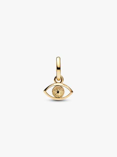 Mini talisman de tip pandantiv cu ochi albastru mistic