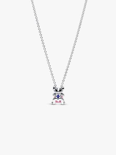Colier cu Stitch de la Disney, roz