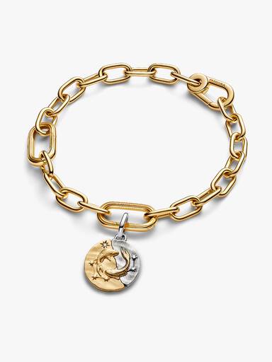 Talisman de tip medalion cu semnul zodiacal Pești