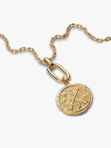 Talisman de tip medalion supradimensionat cu săgeți încrucișate