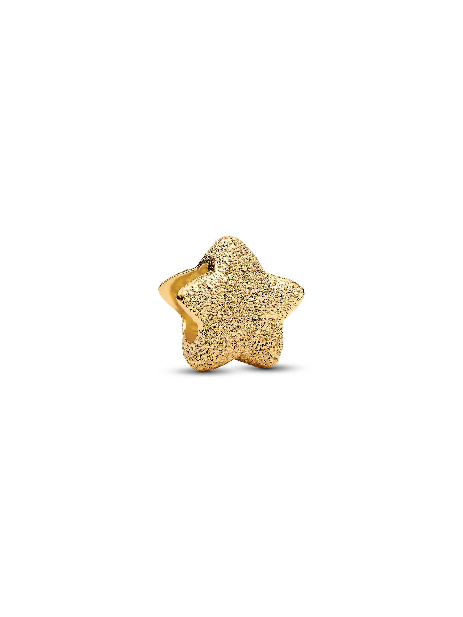 Mini talisman cu stea texturată