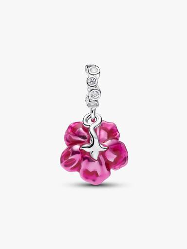 Talisman de tip pandantiv cu hibiscus