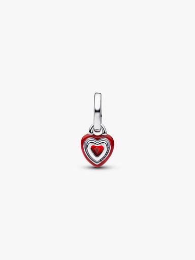 Mini talisman de tip pandantiv cu chakra inimii roșie