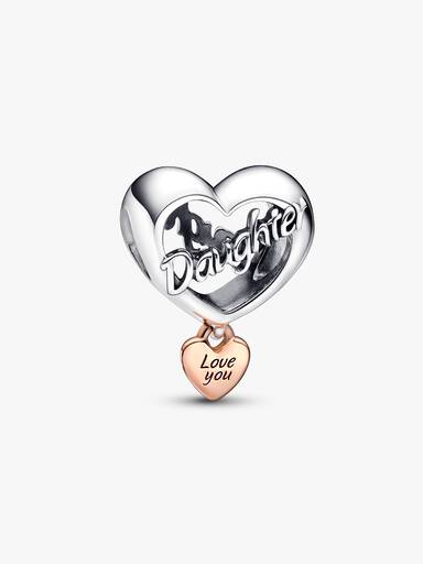 Talisman cu inimioară Love You Daughter