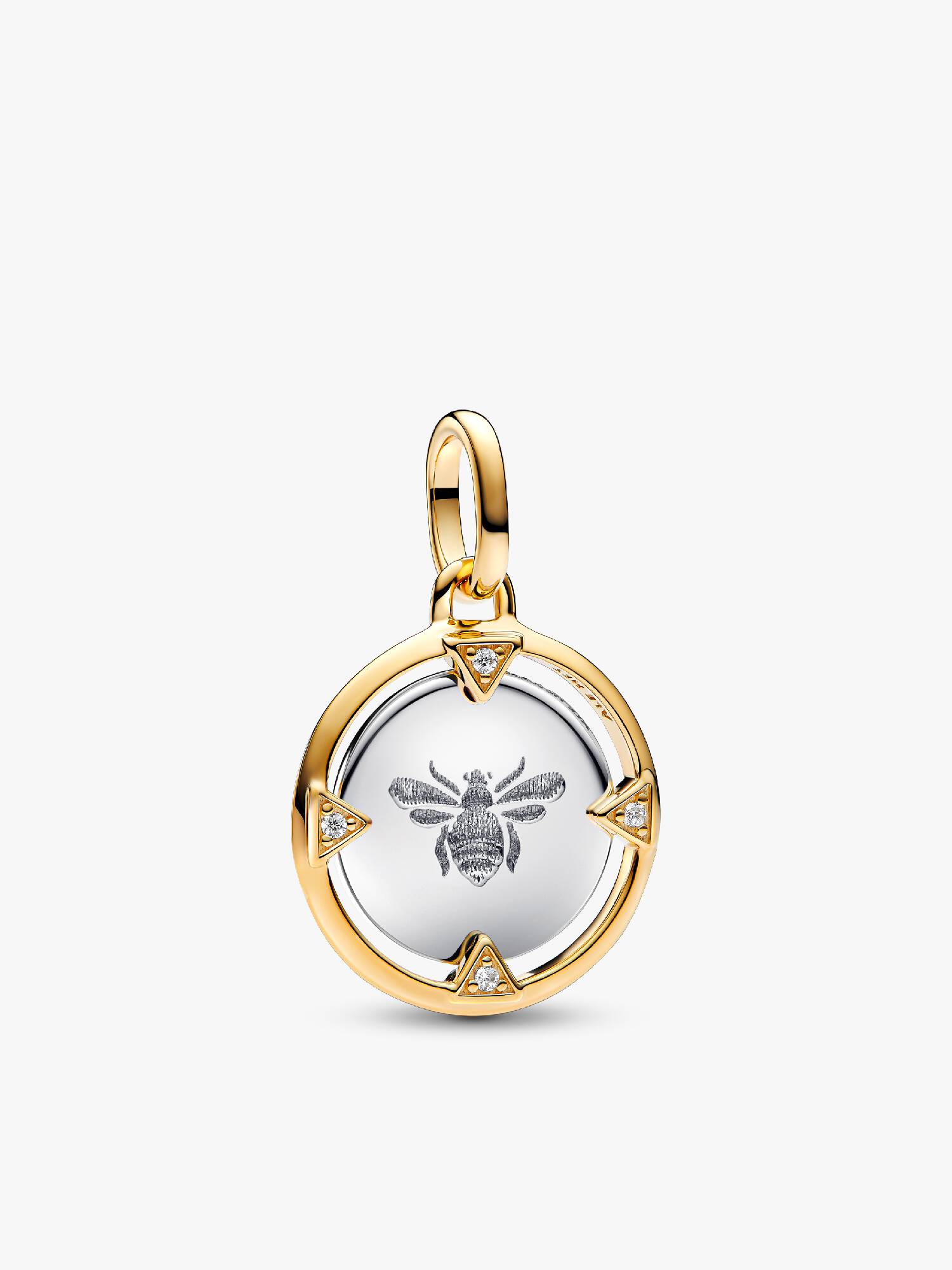 Talisman tip medalion albină