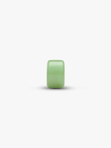 Mini talisman din sticlă de Murano verde