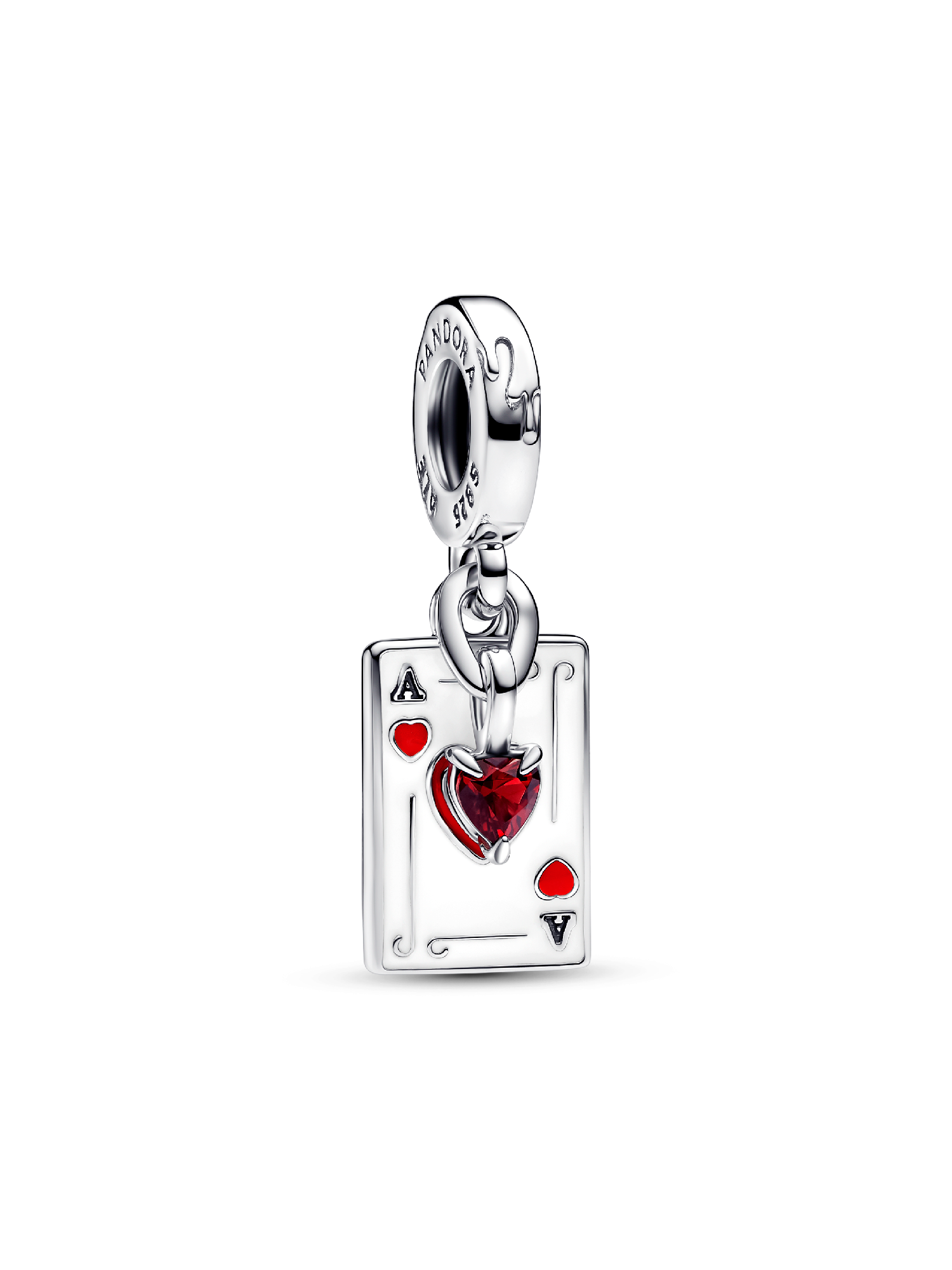 Talisman de tip pandantiv dublu Regina Roșie de la Răufăcătorii Disney