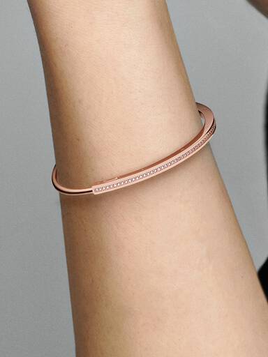 Brățară fixă pavé I-D Pandora Signature