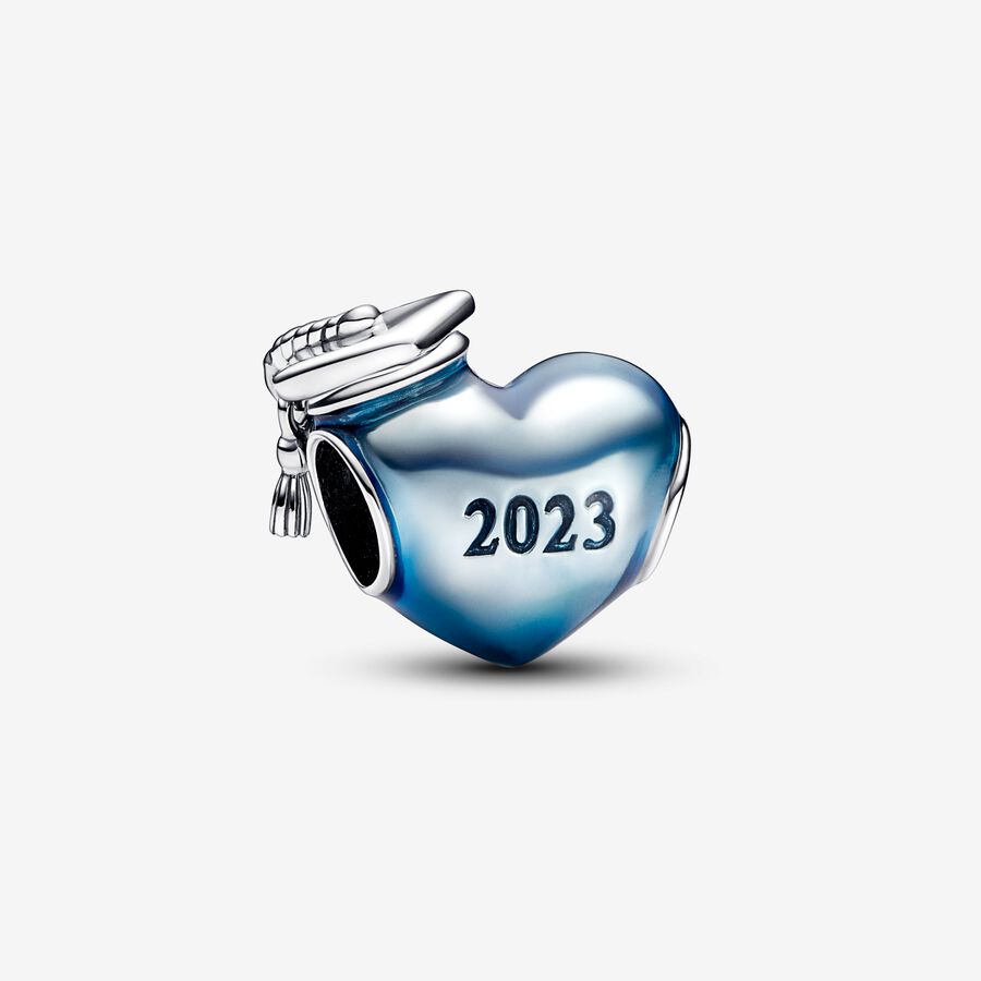 Talisman cu inimioară albastră pentru absolvire 2023 image number 0