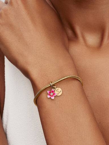 Talisman de tip pandantiv Vaiana de la Disney cu floare