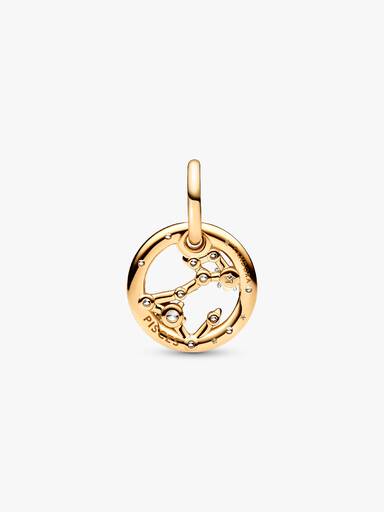 Talisman de tip pandantiv cu semnul zodiacal Pești
