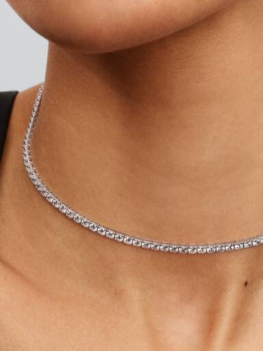 Colier tenis tip choker