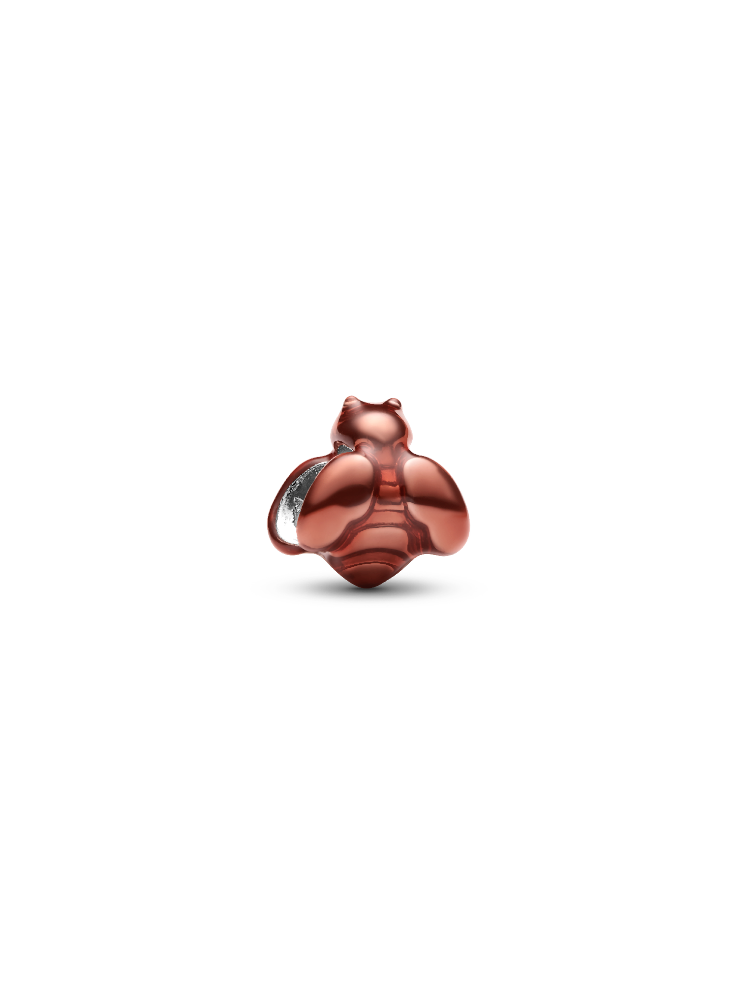Mini talisman cu albină portocalie