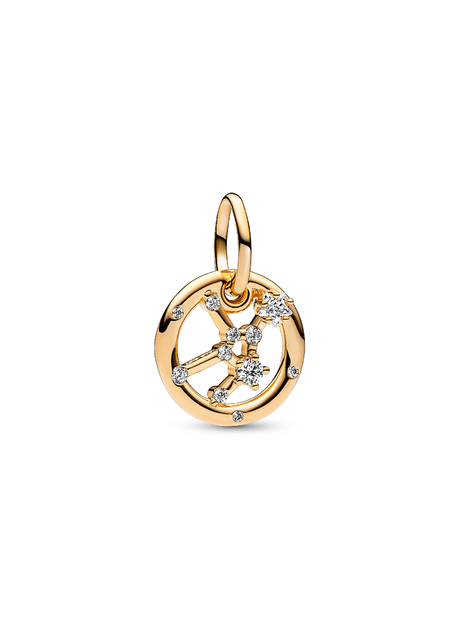 Talisman de tip pandantiv cu semnul zodiacal Fecioară