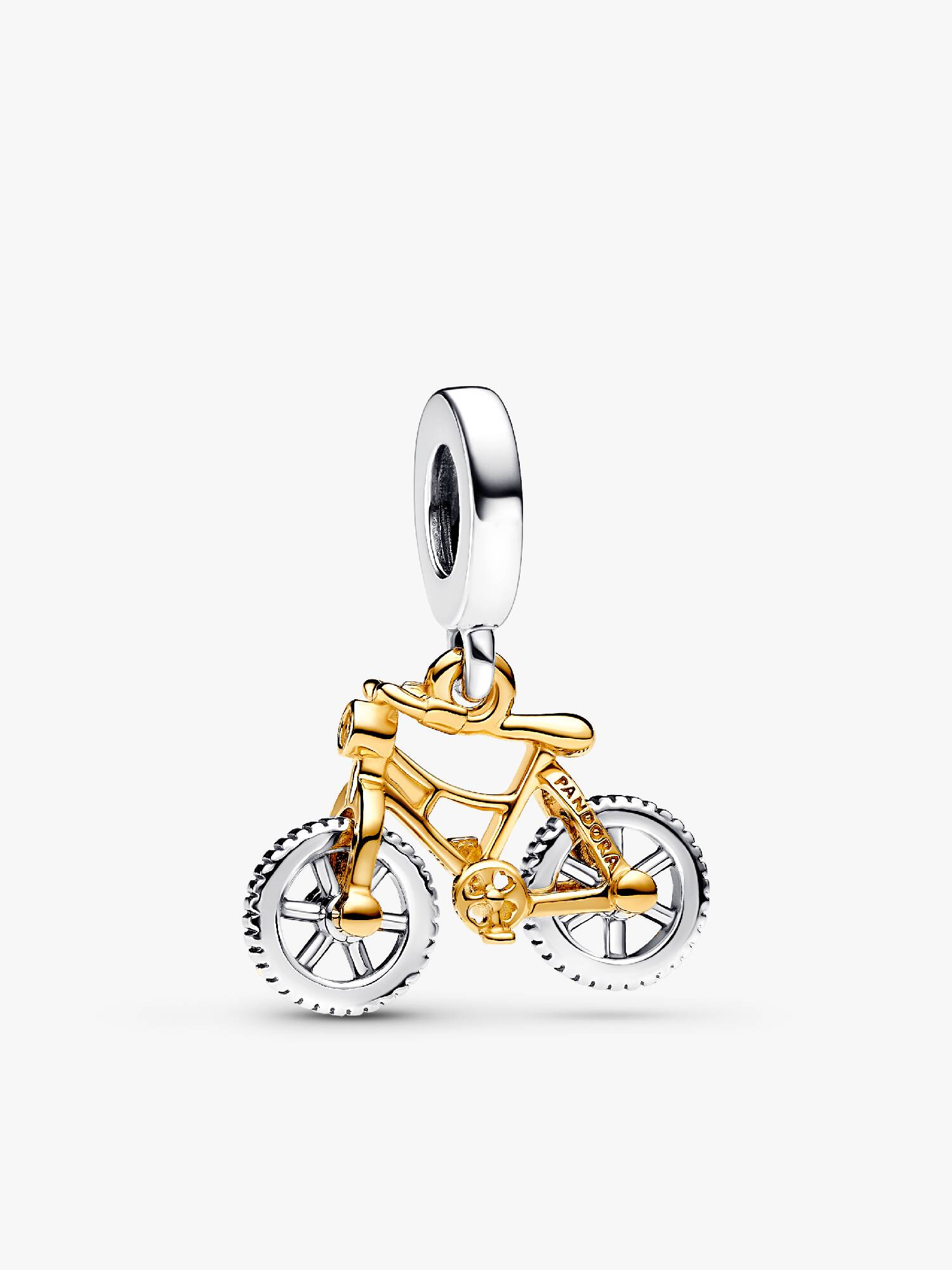 Talisman de tip pandantiv cu bicicletă cu roți mobile