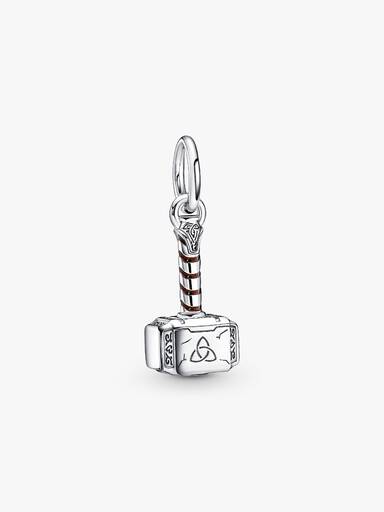 Talisman de tip pandantiv cu ciocanul lui Thor din The Avengers de la Marvel