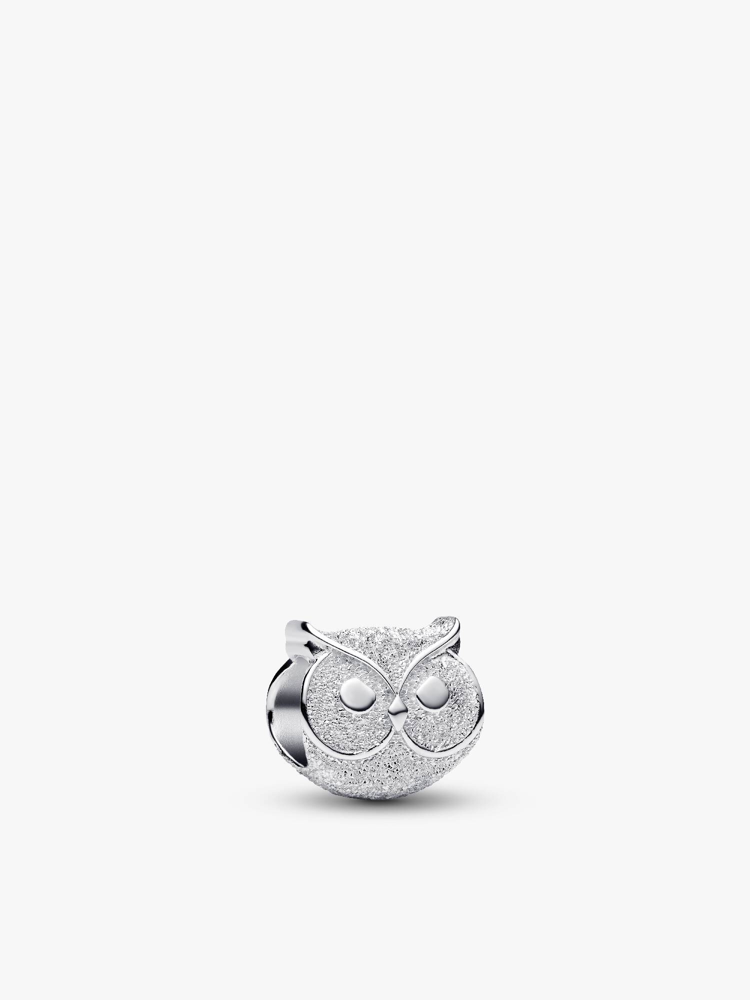 Mini talisman cu bufniță texturată