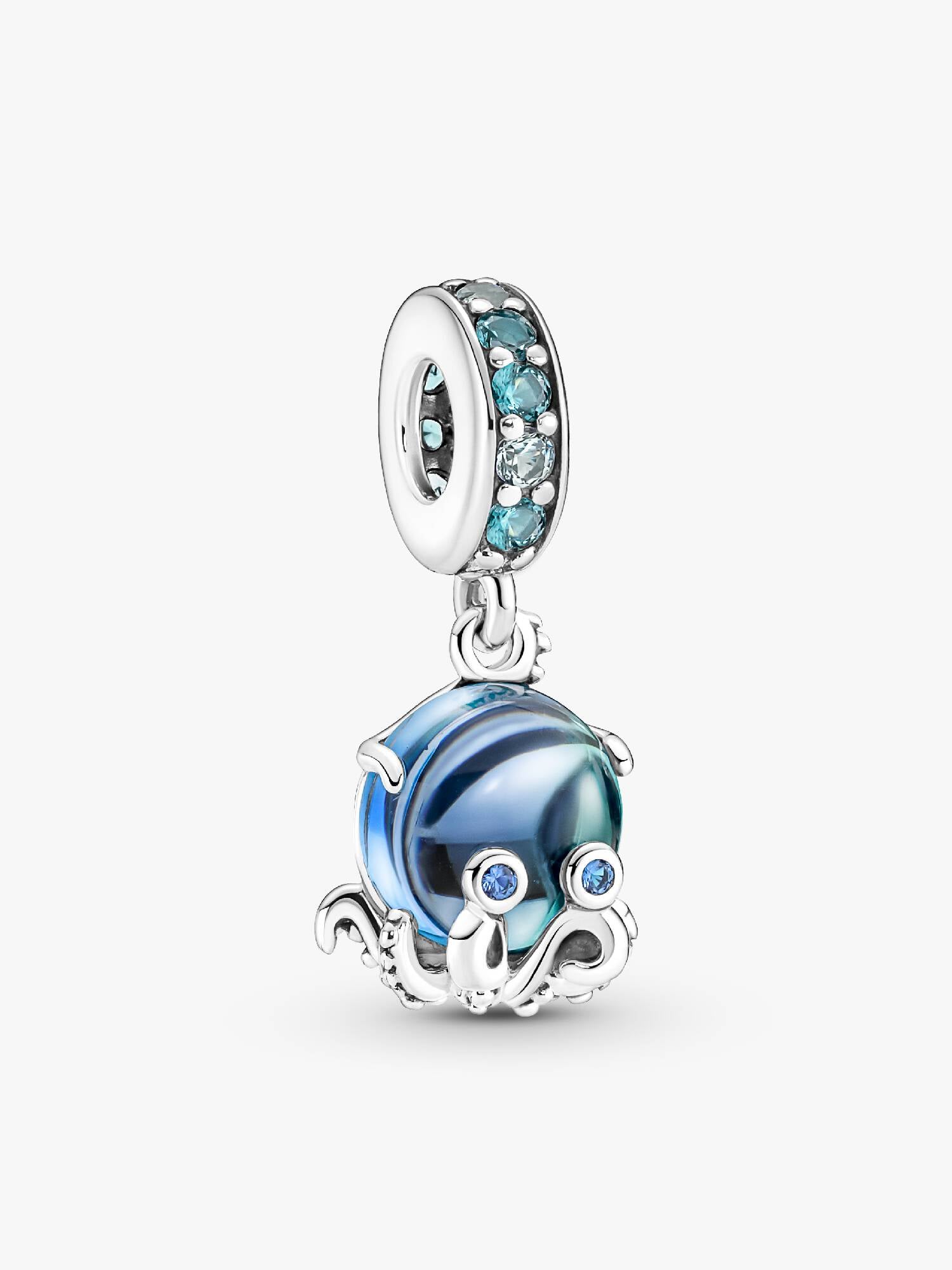 Talisman de tip pandantiv Caracatiță drăgălașă din sticlă de Murano