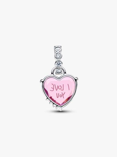 Talisman de tip pandantiv cu inscripția I Love You