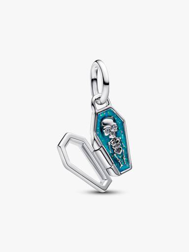 Talisman fosforescent cu sicriu ce poate fi deschis