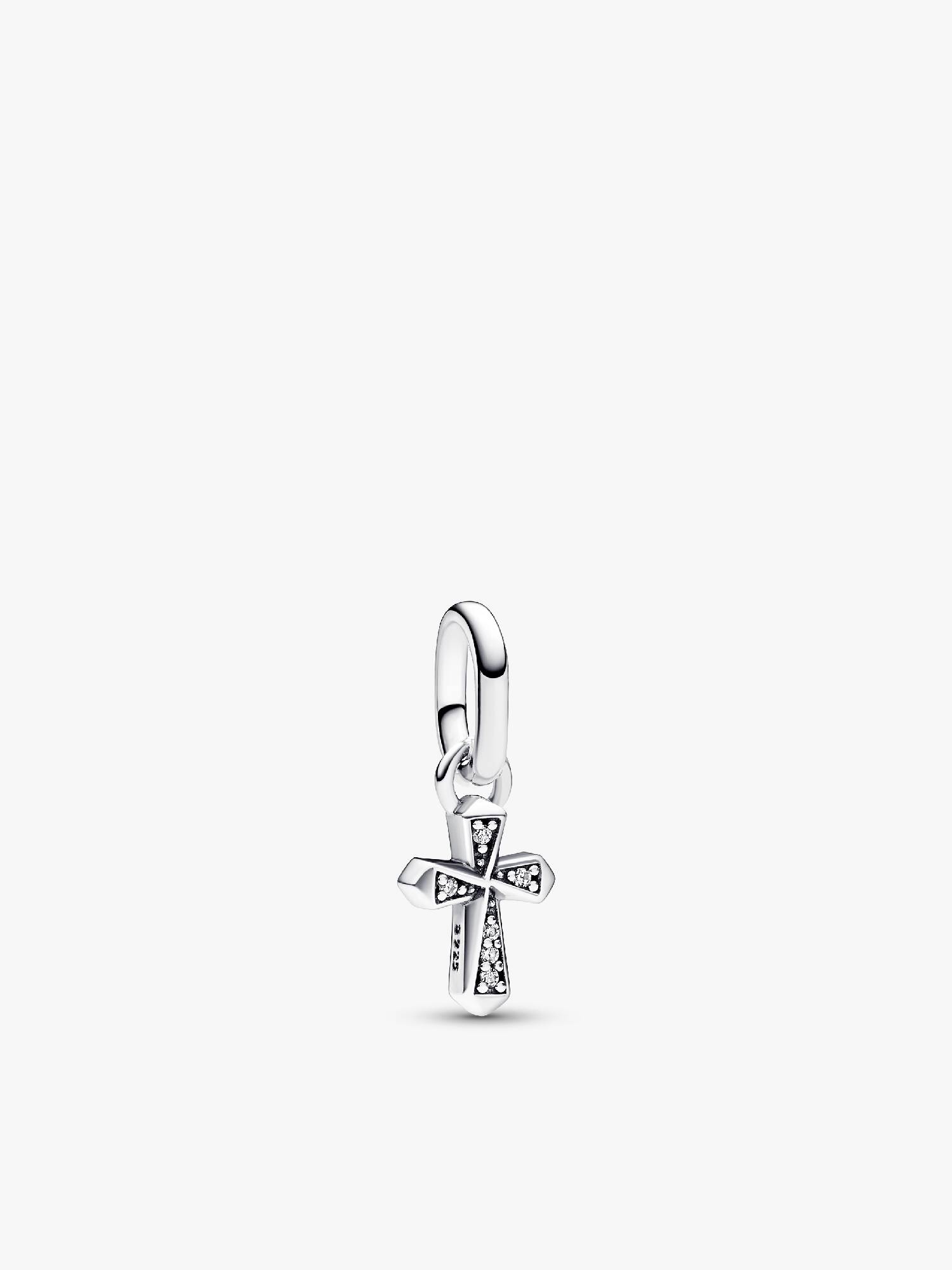Mini talisman de tip pandantiv cu cruce strălucitoare Pandora ME