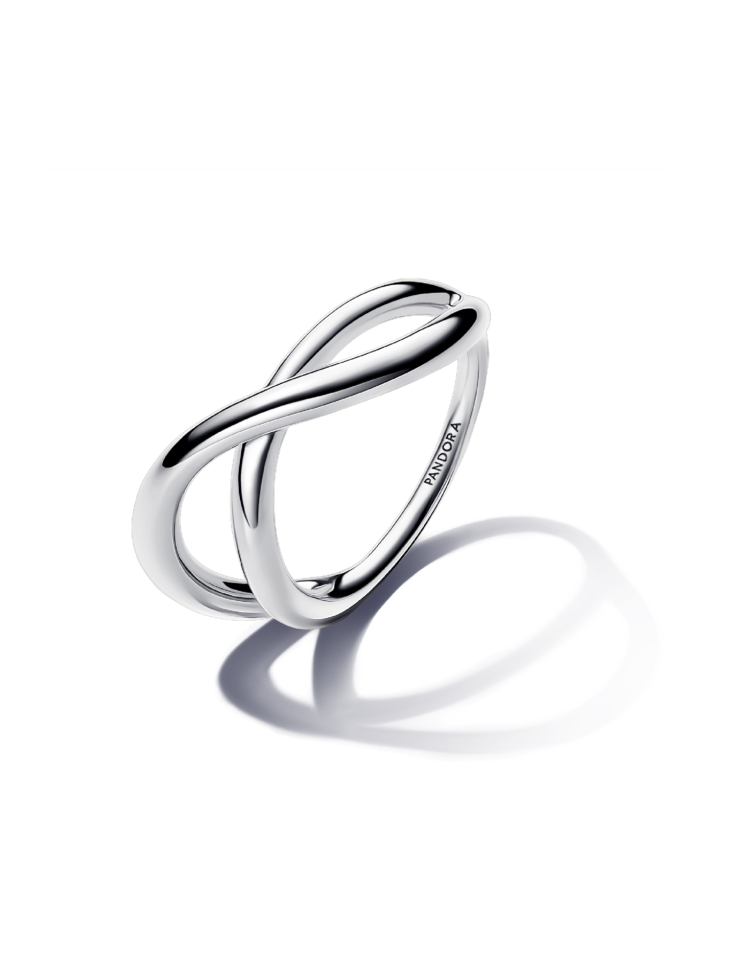 Inel tip infinity cu aspect organic
