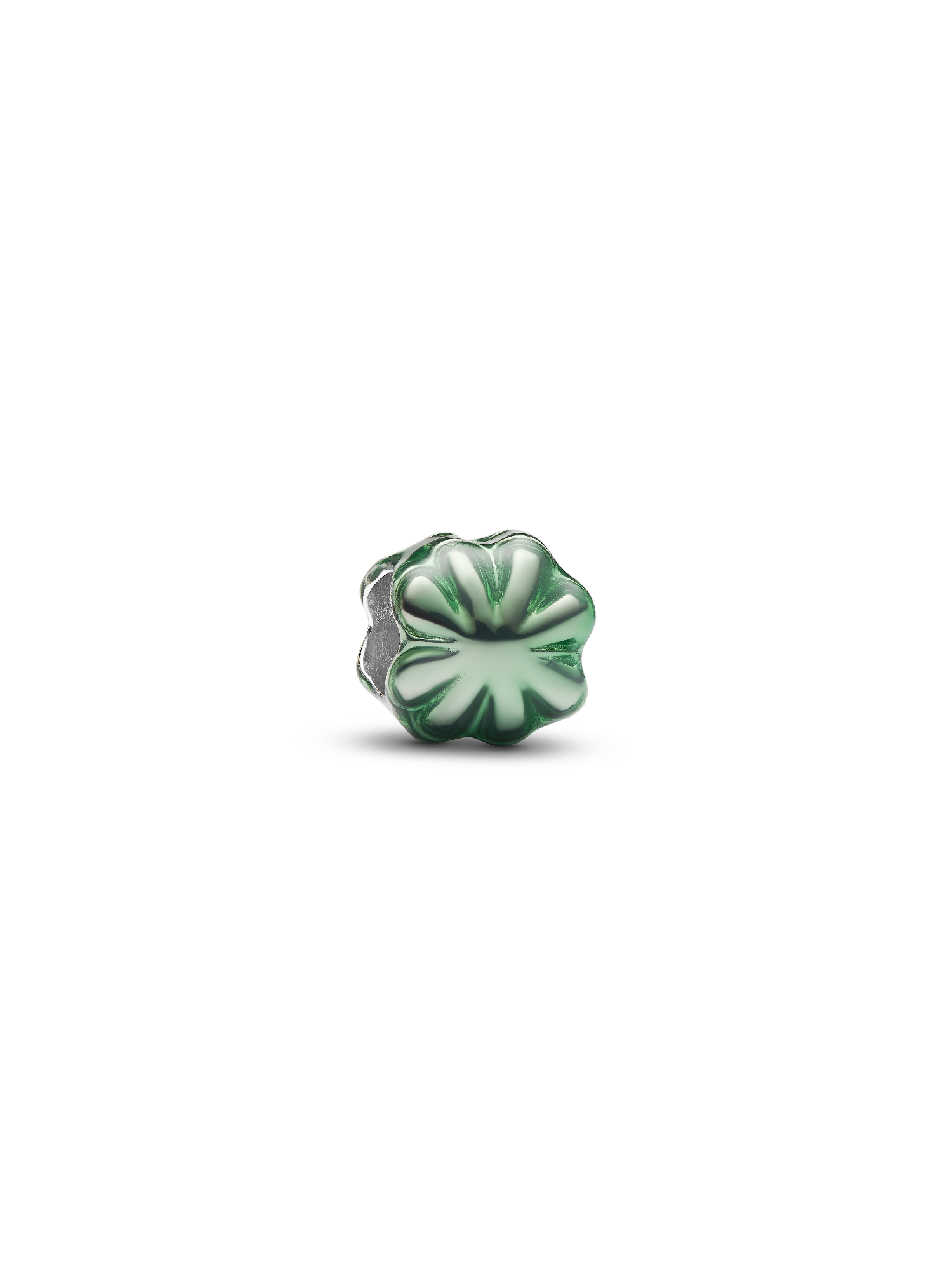 Mini talisman cu trifoi verde