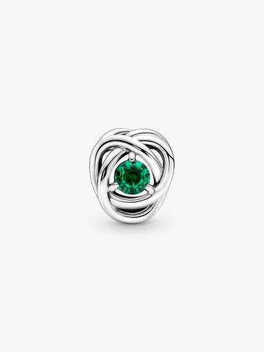 Talisman cu cerc al eternității verde