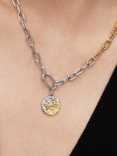 Talisman de tip medalion cu semnul zodiacal Taur