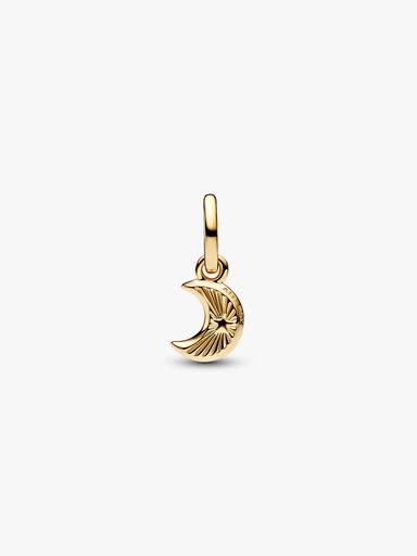 Mini talisman de tip pandantiv cu lună albă în creștere