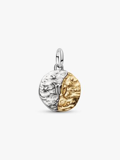 Talisman de tip medalion cu semnul zodiacal Fecioară