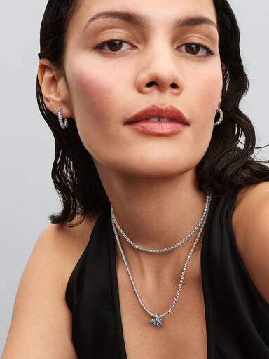 Colier tenis tip choker