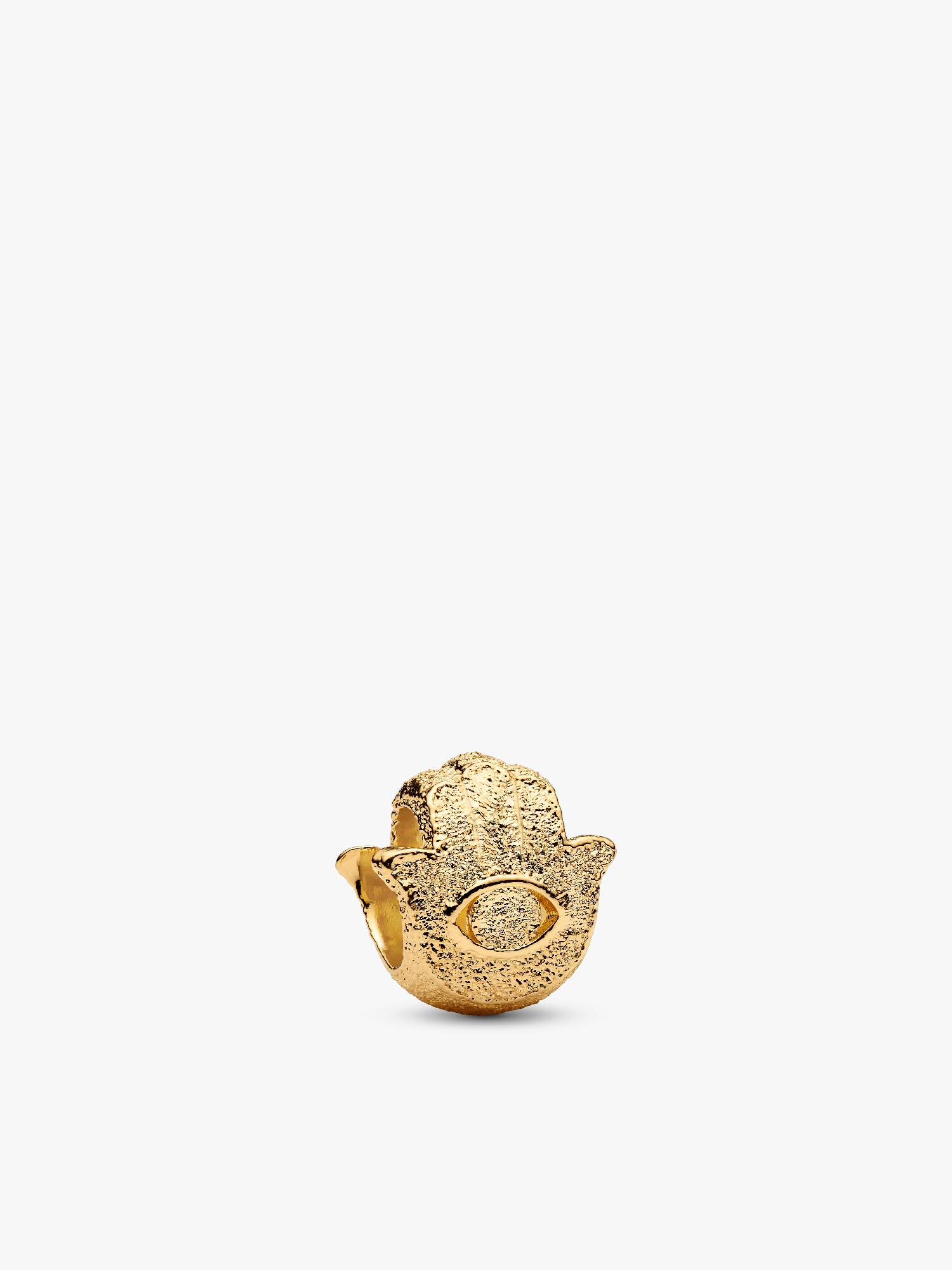 Mini talisman cu mâna Hamsa texturată