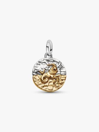 Talisman de tip medalion cu semnul zodiacal Capricorn