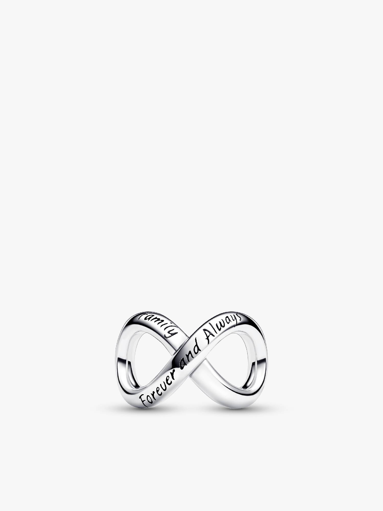 Talisman infinit cu inscripția „Forever & Always”