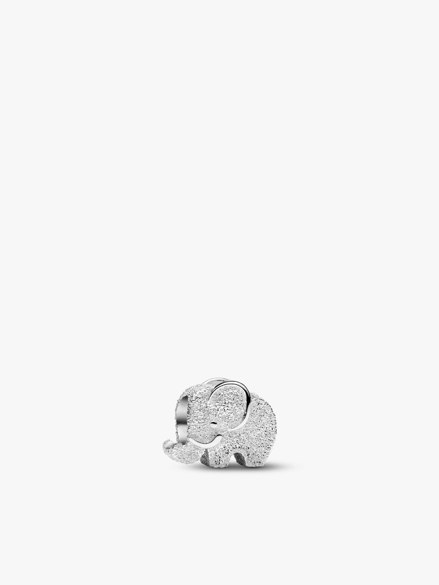 Mini talisman cu elefant texturat