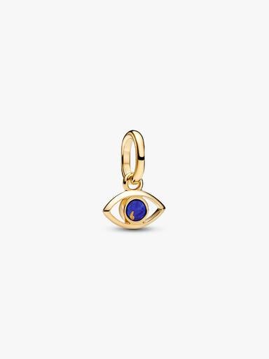 Mini talisman de tip pandantiv cu ochi albastru mistic