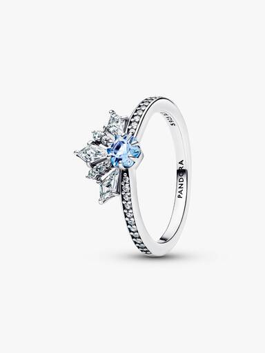 Inel cu diademă inspirat de Elsa din Regatul de gheață de la Disney