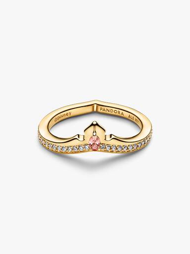 Inel cu diademă Aurora de la Disney Princess