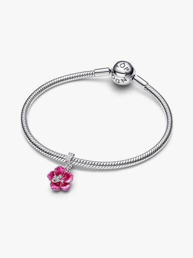Talisman de tip pandantiv cu hibiscus