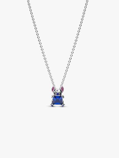 Colier cu Stitch de la Disney, albastru