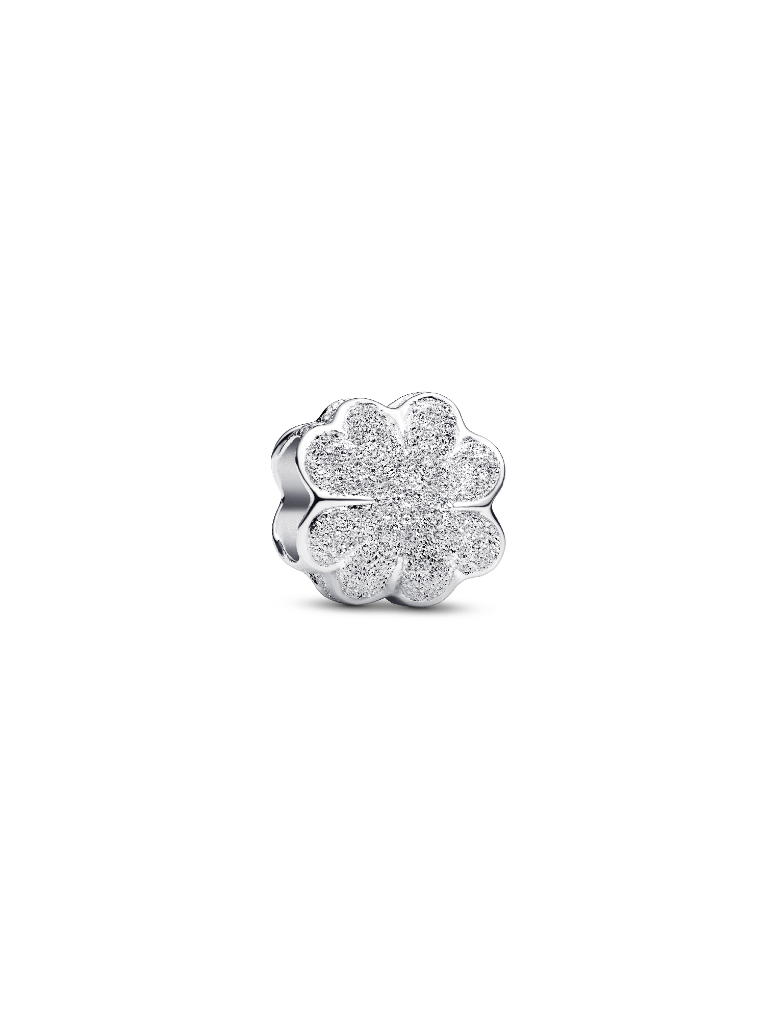 Mini talisman cu trifoi texturat
