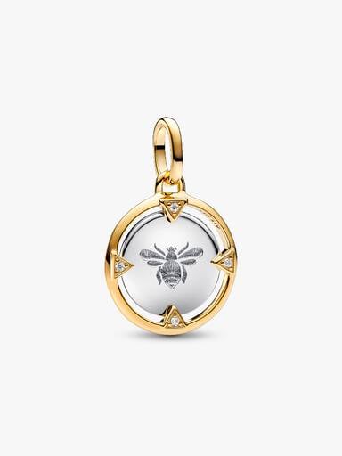 Talisman tip medalion albină
