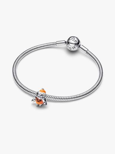 Talisman cu dovleac de Halloween și Stitch de la Disney